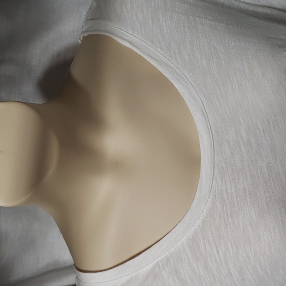 Cato. NWOT. White/Blue Ombre; Short Sleeves; Gather Tiers Top.  Size 22/24W - Picture 2 of 14